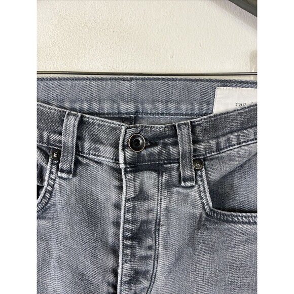 Rag & Bone Mens Jeans Size 31 Standard Issue Fit 1 Skinny Fit  31x33 Gray - Picture 3 of 6